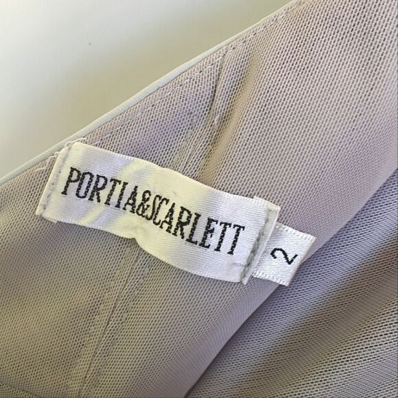 Portia & Scarlett Icy Blue Formal Dress Size 2 Prom Wedding Bridesmaid - Picture 5 of 16